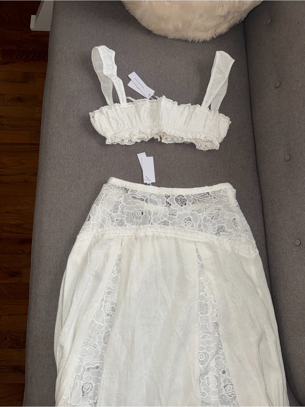 Bydee Austrailia Amery Bralette & Jolie Maxi Skirt In Celeste Size XS 🤍 - Picture 13 of 15